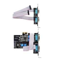 StarTech.com 4-Port PCIe Seriële Adapter Kaart, Quad PCI Express naar RS232/RS422/RS485 (DB9) Serial Kaart, Incl. Low-Profile Beugel, 16C1050 UART, Windows/Linux, TAA Compliant, Level-4 ESD Bescherming - Afbeelding 5