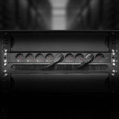 ACT Stekkerdoos PDU 19" CEE7/7 9-voudig type F, 3m H05VV-F 3G1.5 - Afbeelding 4