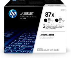 HP 87X originele high-capacity zwarte LaserJet tonercartridges, 2-pack - Afbeelding 2