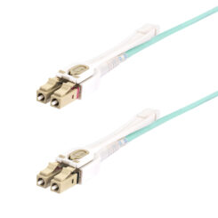 StarTech.com 5m LC naar LC (UPC) OM4 Multimode Glasvezelkabel met Push-Pull Tabs, 50/125µm, 100G Netwerken, Buigbestendig, Low Insertion Loss, LSZH Fiber Patchkabel - Afbeelding 2