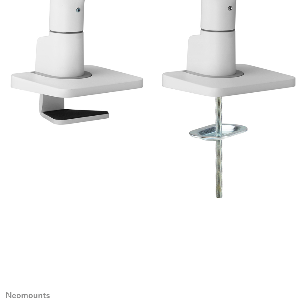 Neomounts DS70S-950WH1 Monitorarm 17-49" - gasveer - Topfix - 180°-stop - Afbeelding 17