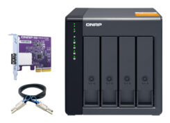 QNAP TL-D400S behuizing voor opslagstations HDD-/SSD-behuizing Zwart, Grijs 2.5/3.5" - Afbeelding 3