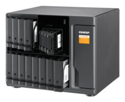 QNAP TL-D1600S behuizing voor opslagstations HDD-/SSD-behuizing Zwart, Grijs 2.5/3.5" - Afbeelding 5
