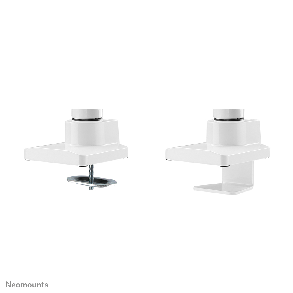 Neomounts NM-D775WHITEPLUS Monitorarm 10-49" - gasveer - Topfix - 180°-stop - Afbeelding 10