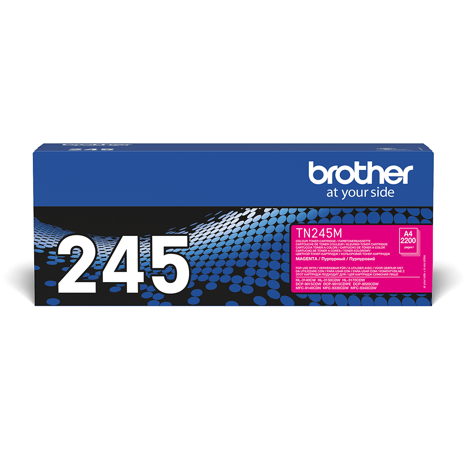 Brother TN-245M tonercartridge 1 stuk(s) Origineel Magenta - Afbeelding 2