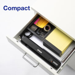 Epson WorkForce ES-60W, snelle draadloze mobiele A4-scanner met Wi-Fi-connectiviteit, ScanSmart-technologie en LCD-scherm - Afbeelding 12