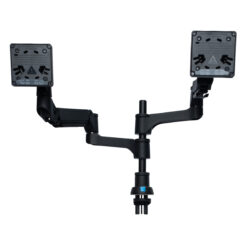 R-Go Tools Monitorarm R-Go Caparo, verstelbare dubbele monitorarm met gasveer, 100% circulair, 3-9 kg draagvermogen, zwart - Afbeelding 5