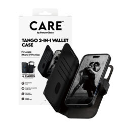 PanzerGlass CARE™ by ® Tango 2-in-1 Wallet Case w. MagSafe iPhone 17 Pro Max mobiele telefoon behuizingen Hoes Zwart - Afbeelding 6
