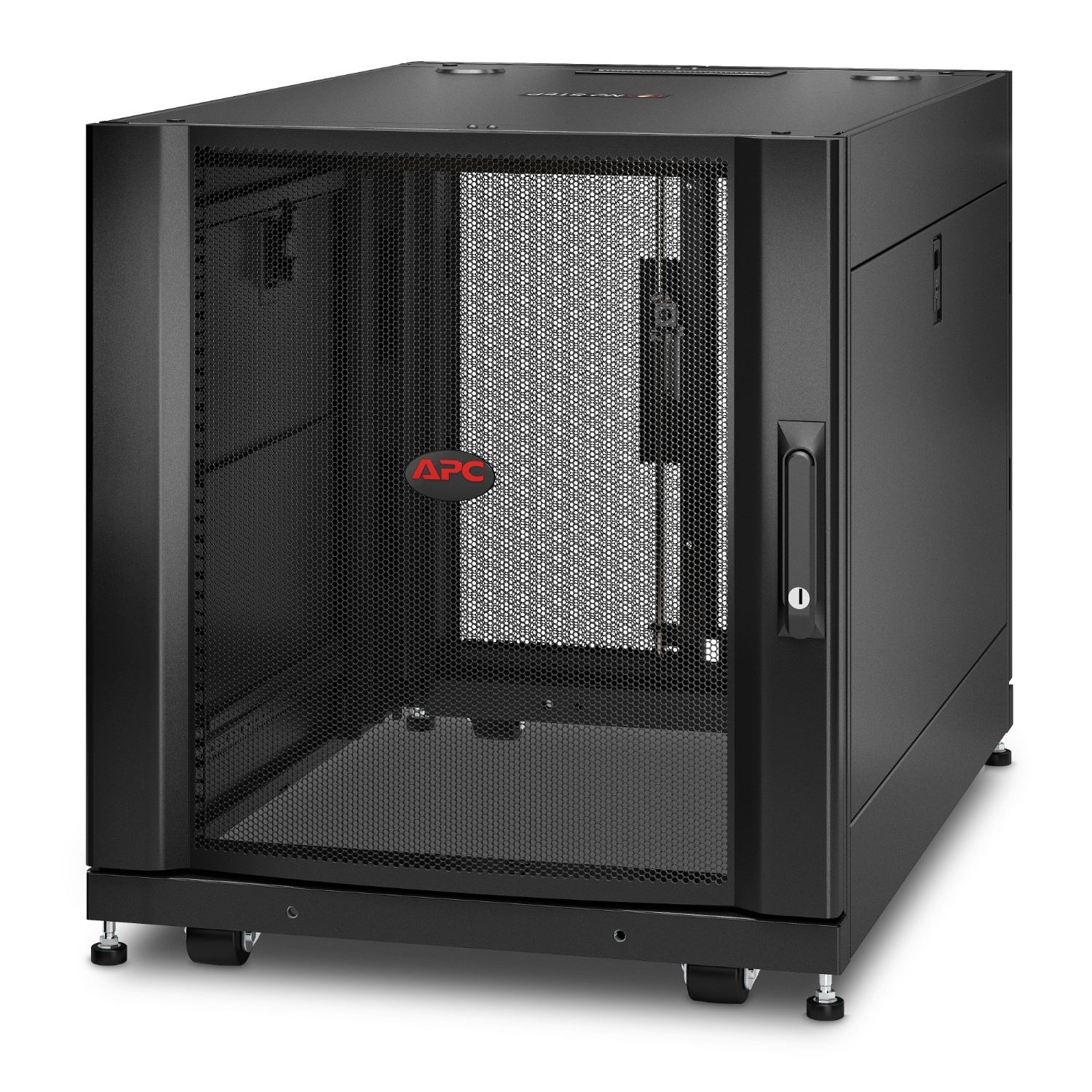 APC NetShelter SX 12U Server Rack Enclosure 600mm x 900mm w/ Sides Black - Afbeelding 3