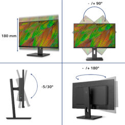 Philips 3000 series 32B1U3900/00 computer monitor 80 cm (31.5") 3840 x 2160 Pixels 4K Ultra HD LCD Zwart - Afbeelding 4