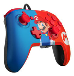 PDP REMATCH: Power Pose Mario Blauw, Rood USB Gamepad Analoog/digitaal Nintendo Switch, Nintendo Switch OLED - Afbeelding 5