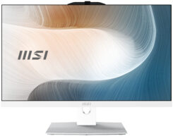 MSI Modern AM242TP 1M-1228EU All-in-One PC/workstation Intel Core 5 120U 60,5 cm (23.8") 1920 x 1080 Pixels Touchscreen Alles-in-één-pc 8 GB DDR5-SDRAM 512 GB SSD Windows 11 Pro Wi-Fi 6E (802.11ax) Wit - Afbeelding 2