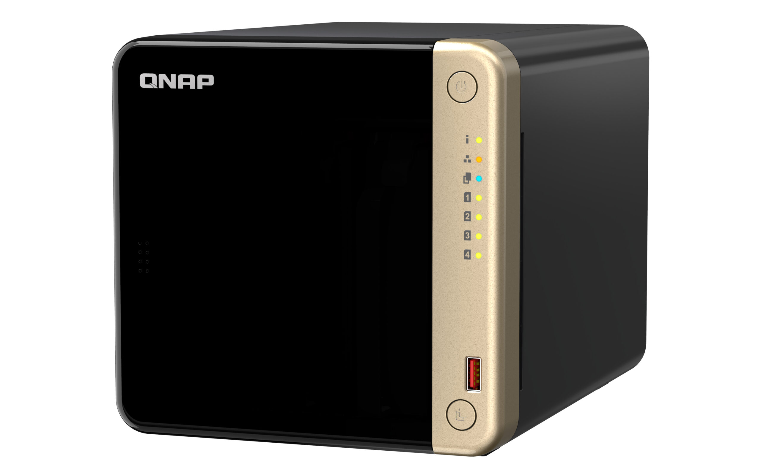 QNAP TS-464 NAS Tower Intel® Celeron® N5095 8 GB DDR4 0 TB QNAP QTS Zwart - Afbeelding 6