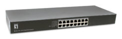 LevelOne GEU-1632 Unmanaged Gigabit Ethernet (10/100/1000) 1U Grijs - Afbeelding 3