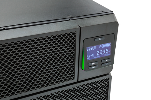 APC Smart-UPS On-Line SRT5KRMXLW-HW - 5kW/VA, hardwire 1 fase uitgang, rackmountable, Embedded NMC, 208V/230V - Afbeelding 11