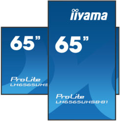 iiyama LH6565UHSB-B1 beeldkrant Kiosk-ontwerp 163,8 cm (64.5") LED Wifi 800 cd/m² 4K Ultra HD Zwart Type processor Android 11 24/7 - Afbeelding 6