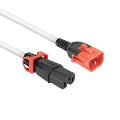 ACT Netsnoer C14 IEC Lock+ Dual Locking - C15 IEC Lock+ wit 2 m, PC3875 - Afbeelding 2