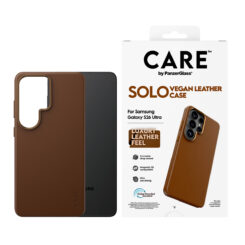 PanzerGlass CARE™ by ® Solo Case Brown w. Qi Samsung Galaxy S26 Ultra mobiele telefoon behuizingen Hoes Bruin - Afbeelding 3