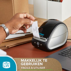 DYMO originele LabelWriter grote verzendlabels/naamkaarten | 54 mm x 101 mm | zwart op geel | Rol van 220 zelfklevende etiketten | Geschikt voor de LabelWriter labelprinters | Gemaakt in Europa - Afbeelding 11