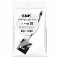 CLUB3D Mini DisplayPort 1.2 to HDMI 2.0 UHD Active Adapter - Afbeelding 3