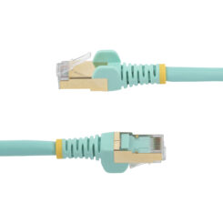 StarTech.com 2m aqua Cat6a Ethernet netwerkkabel shielded (STP) Cat6a patchkabel Cat 6a - Afbeelding 4