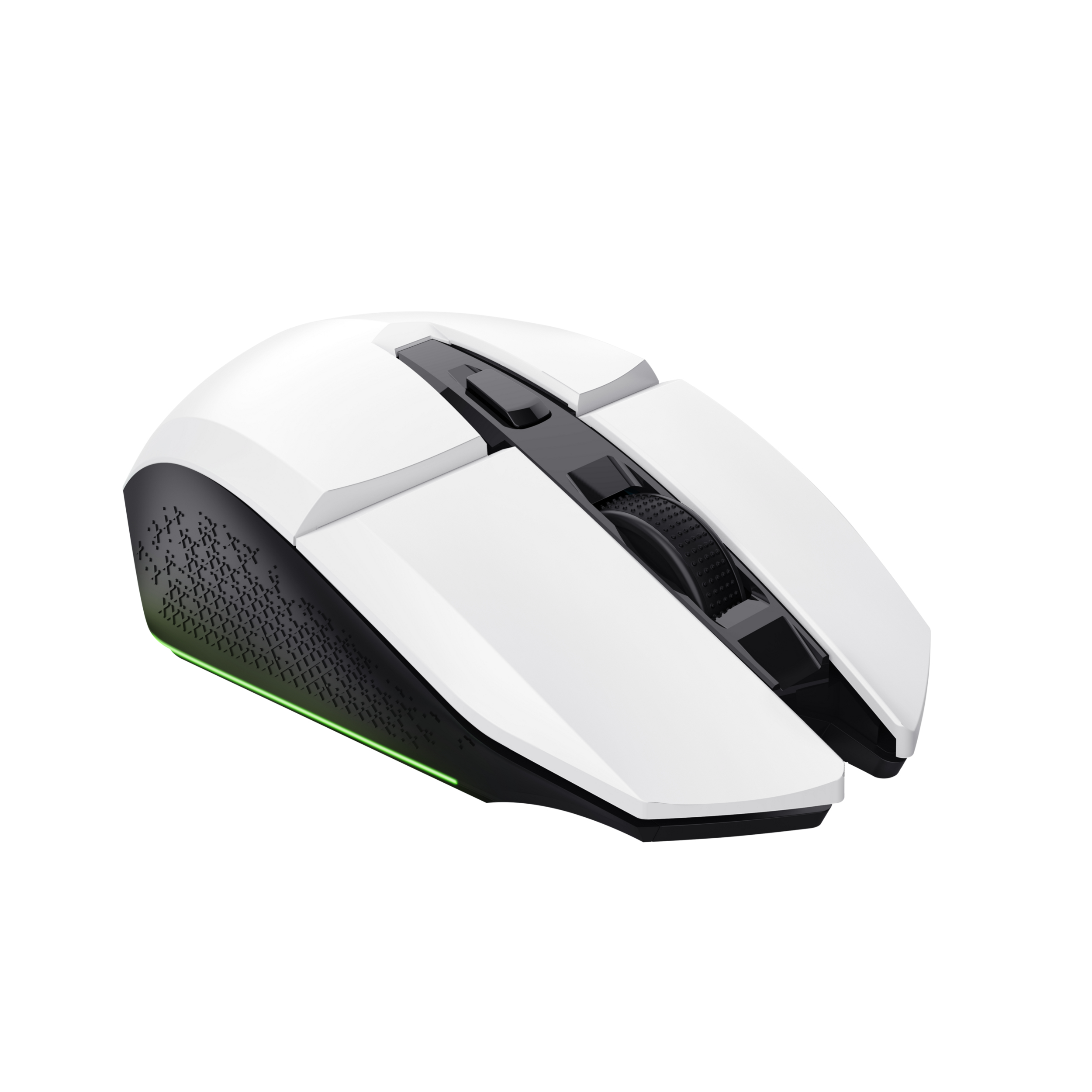 Trust GXT 110W Felox Gaming Muis - Draadloze gamingmuis – 6 programmeerbare knoppen – 4800 DPI – Wit - Afbeelding 3