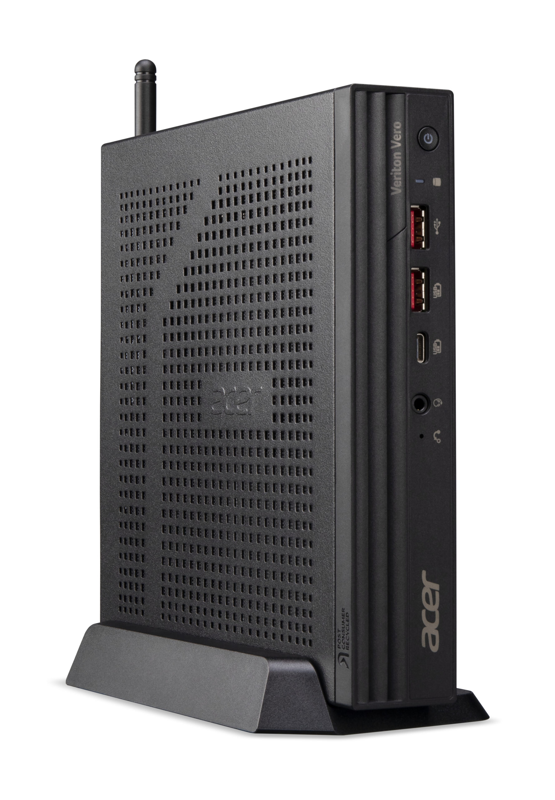 Acer Veriton N4735GT U74516 Pro Mini Intel Core Ultra 7 265T 16 GB DDR5-SDRAM 512 GB SSD Windows 11 Pro MFF Mini PC Zwart