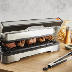 Tefal OptiGrill 2in1 XL OptiGrill 2-in-1 XL GC782D intelligente grill en bbq rvs - Afbeelding 9
