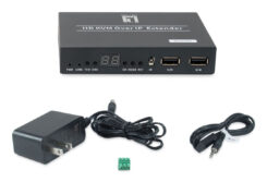 LevelOne HVE-6701R audio/video extender AV-receiver Zwart - Afbeelding 4
