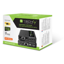 Techly IDATA-EXT-676R AV-receiver Zwart - Afbeelding 3