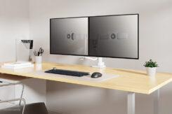Neomounts DS75-450WH2 Monitorarm 17-32" - gasveer - Topfix - 180°-stop - Afbeelding 20
