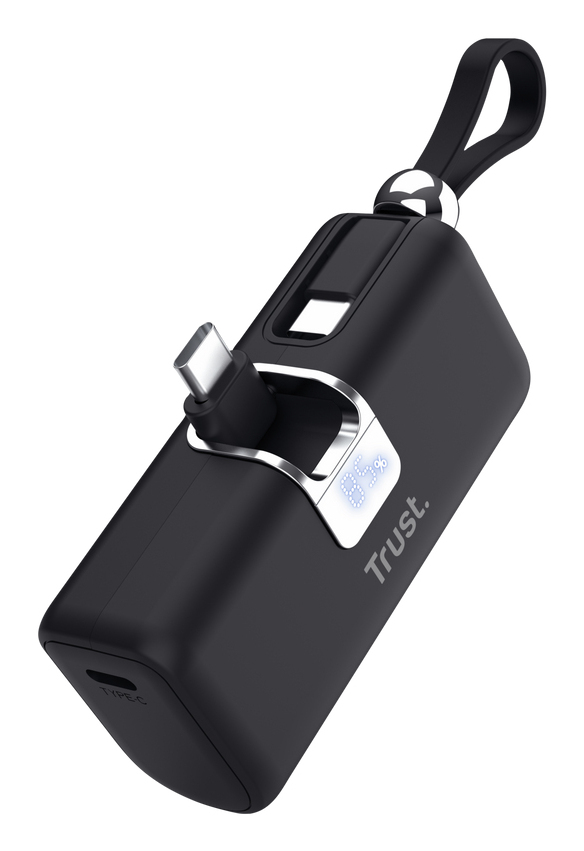 Trust Mobile Pacto Lithium-Ion (Li-Ion) 5000 mAh Zwart - Afbeelding 2