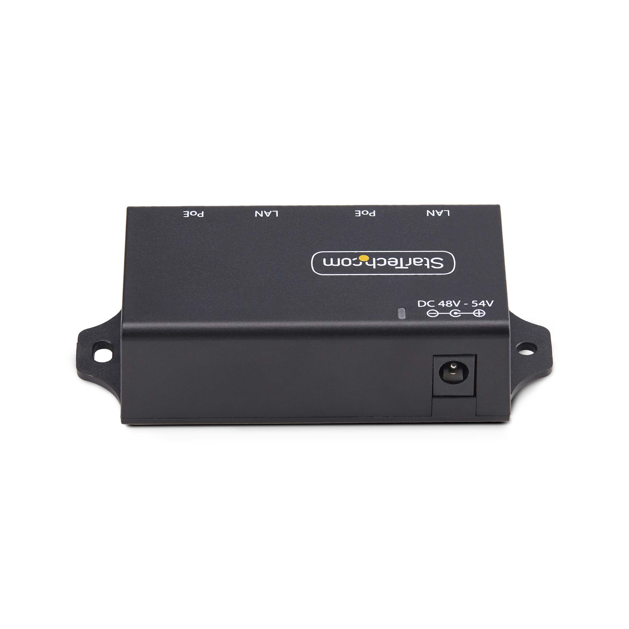 StarTech.com 2-Port Gigabit Midspan PoE+ Injector, 10/100/1000Mbps, PoE+ (802.3af/at), 30W, 1Gbps Ethernet, Wandmonteerbaar, Onbeheerde Inline Power Over Ethernet - Afbeelding 5