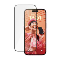 PanzerGlass ® Ceramic Protection for iPhone 15 | Ultra-Wide Fit w. EasyAligner Doorzichtige schermbeschermer Apple 1 stuk(s)