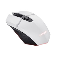 Trust GXT 110W Felox Gaming Muis - Draadloze gamingmuis – 6 programmeerbare knoppen – 4800 DPI – Wit - Afbeelding 4