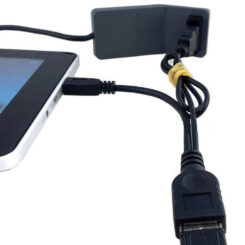 Techly 0.3m USB 2.0 A M/F - Micro USB 2.0 M USB-kabel 0,3 m USB A USB A/Micro-USB B Zwart - Afbeelding 6