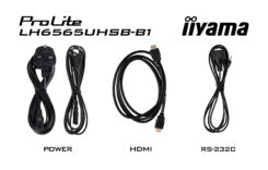 iiyama LH6565UHSB-B1 beeldkrant Kiosk-ontwerp 163,8 cm (64.5") LED Wifi 800 cd/m² 4K Ultra HD Zwart Type processor Android 11 24/7 - Afbeelding 18
