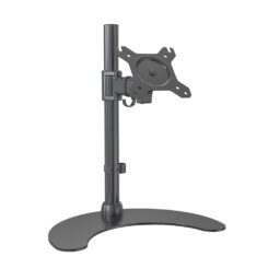 Techly Desk Stand for 1 Monitor 13 "-27" with Base h.400mm ICA-LCD 3400 68,6 cm (27") Bureau Zwart - Afbeelding 5