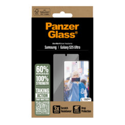 PanzerGlass ® Screen Protector Samsung Galaxy S25 Ultra | Ultra-Wide Fit Doorzichtige schermbeschermer 1 stuk(s) - Afbeelding 4