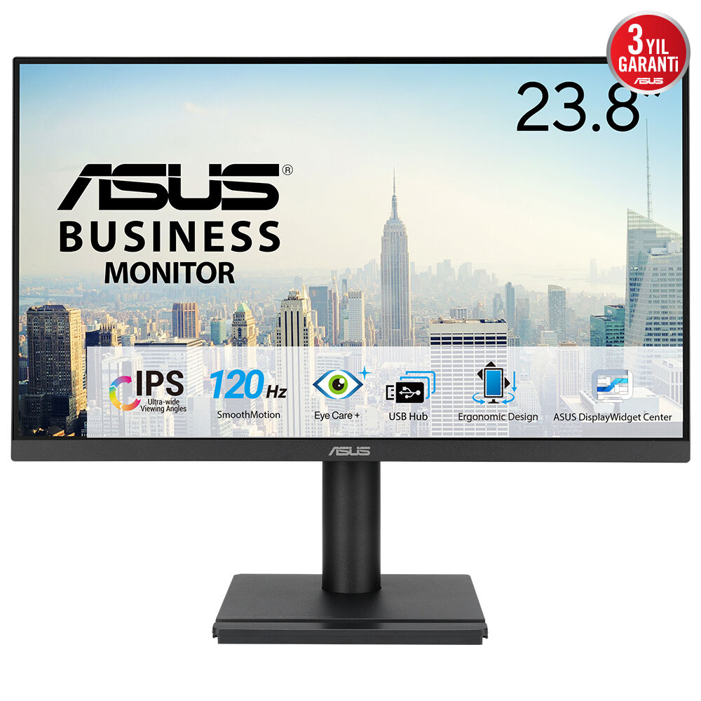 ASUS VA249QGS computer monitor 60,5 cm (23.8") 1920 x 1080 Pixels Full HD LED Zwart - Afbeelding 2