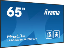 iiyama LH6565UHSB-B1 beeldkrant Kiosk-ontwerp 163,8 cm (64.5") LED Wifi 800 cd/m² 4K Ultra HD Zwart Type processor Android 11 24/7 - Afbeelding 5