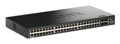 D-Link DGS-1530-52/E netwerk-switch Managed L2 Gigabit Ethernet (10/100/1000) Zwart - Afbeelding 3