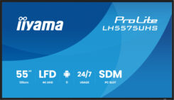 iiyama LH5575UHS-B2AG beeldkrant Digitale signage flatscreen 138,7 cm (54.6") LCD Wifi 500 cd/m² 4K Ultra HD Zwart Type processor Android 11 24/7 - Afbeelding 3