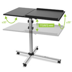 Techly ICA-TB TPM-2 laptopstandaard Zwart, Zilver - Afbeelding 6