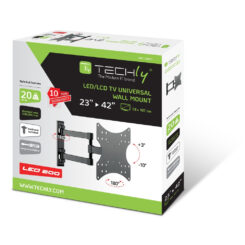 Techly ICA-LCD 2923E tv-bevestiging 106,7 cm (42") Zwart - Afbeelding 3