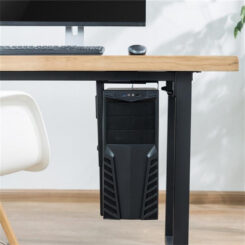 Techly ICA-CS 66 CPU-houder Onder het bureau CPU-houder Zwart - Afbeelding 7