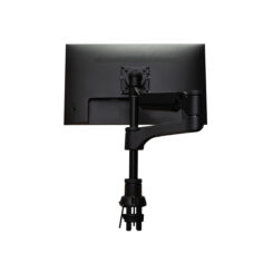R-Go Tools Monitorarm R-Go Caparo, verstelbare enkele monitorarm met gasveer, 100% circulair, 3-9 kg draagvermogen, zwart - Afbeelding 4