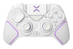 PDP 052-002-WH game controller Violet, Wit RF/USB Gamepad Analoog/digitaal PC, PlayStation 4, PlayStation 5
