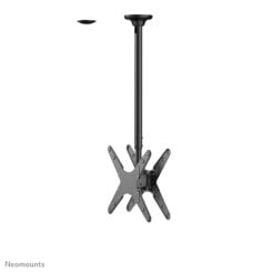 Neomounts FPMA-C340DBLACK Dual monitor/TV-beugel plafond 32-75" - h 106-156 cm - Afbeelding 3