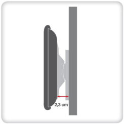 Techly ICA-PLB 140M tv-bevestiging 139,7 cm (55") Zwart - Afbeelding 6